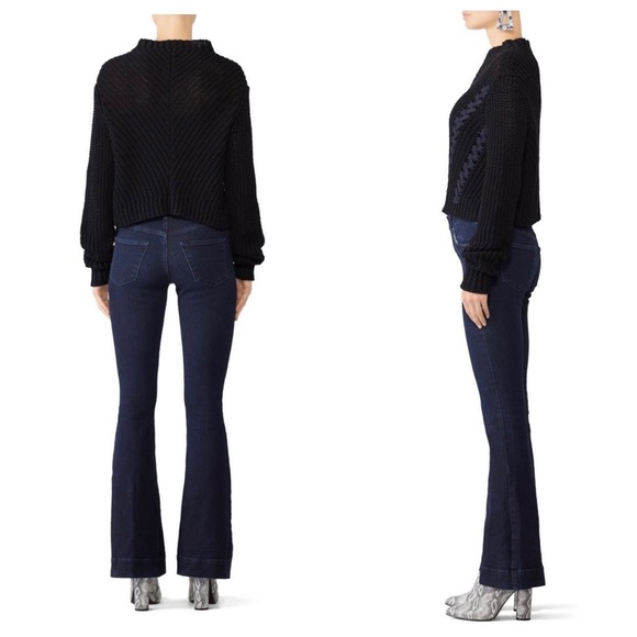 3.1 Philip Lim Long sleeve cropped pullover size XS - Picture 2 of 11